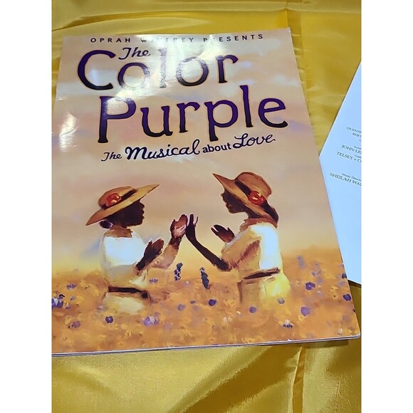 Oprah Winfrey Presents- The Color Purple. A New Musical- 12x9” Program - Picture 2 of 10
